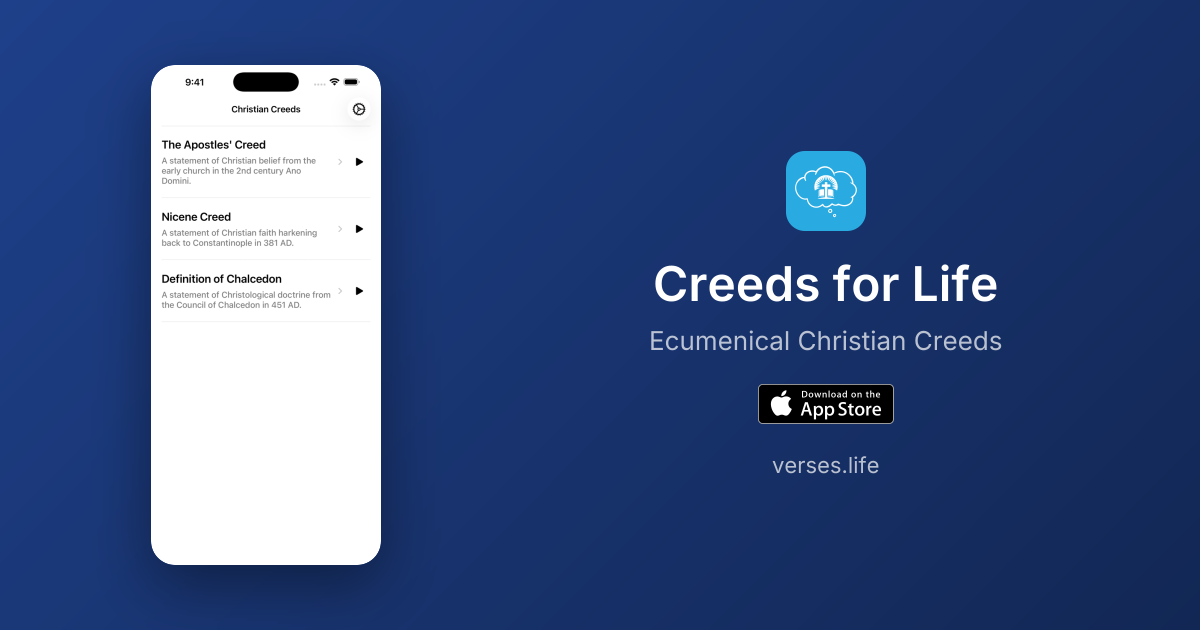 Creeds for Life app download